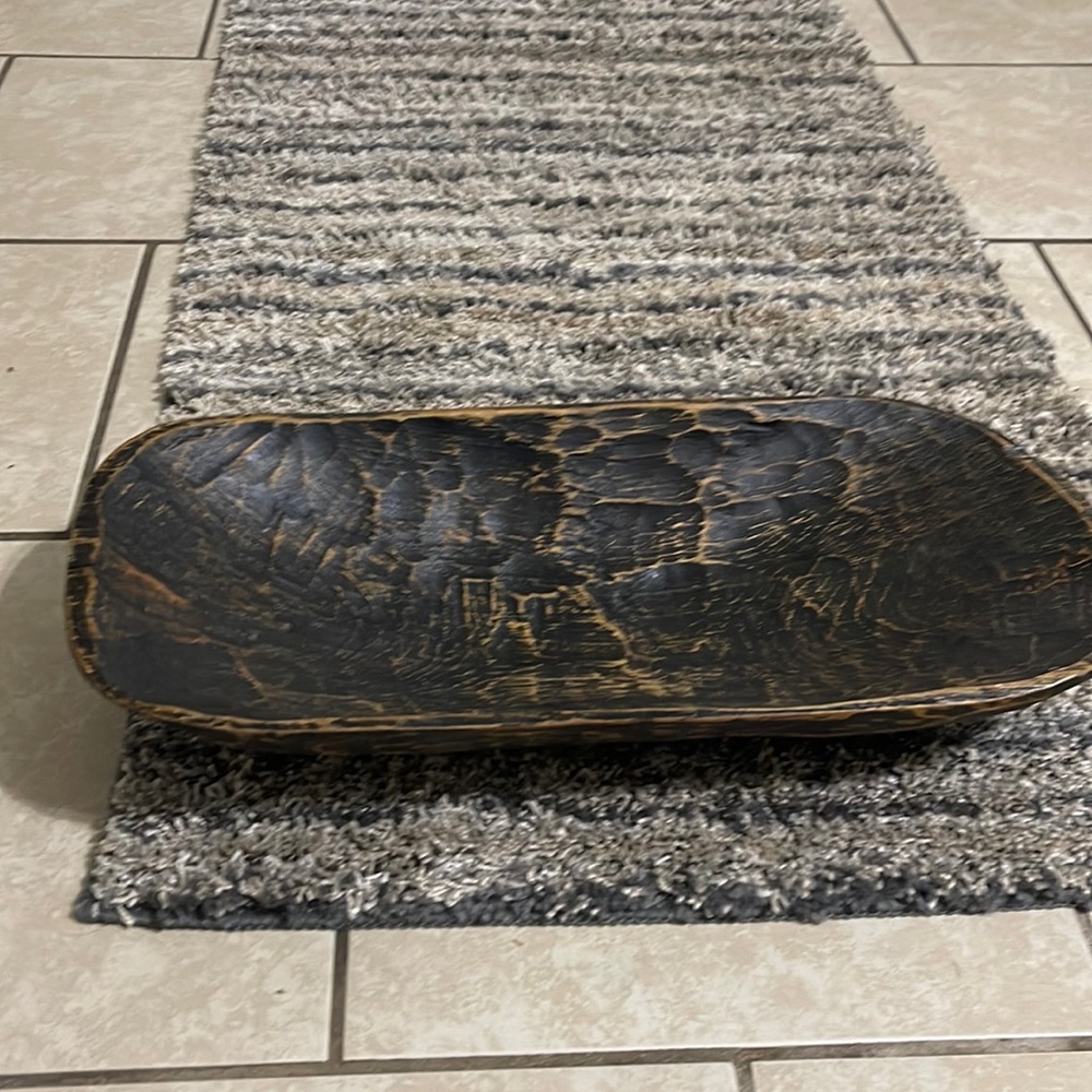 Wooden Dough Bowl